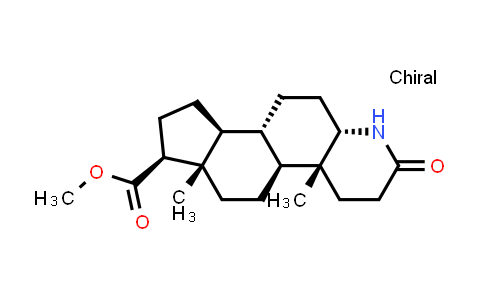 CAS No. 1667723-37-6, (4aR,4bS,6aS,7S,9aS,9bS,11aS)-methyl 4a,6a-dimethyl-2-oxohexadecahydro-1H-indeno[5,4-f]quinoline-7-carboxylate