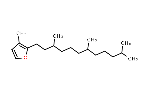 CAS No. 166773-55-3, 3-Methyl-2-(3,7,11-trimethyldodecyl)furan