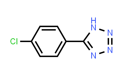 CAS No. 16687-61-9, 5-(4-Chlorophenyl)-1H-tetrazole