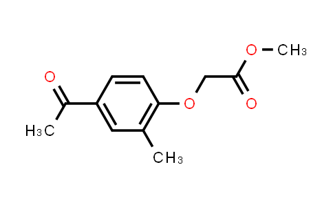 CAS No. 166953-80-6, Methyl 2-(4-acetyl-2-methylphenoxy)acetate