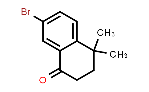 CAS No. 166978-46-7, 7-Bromo-4,4-dimethyl-3,4-dihydronaphthalen-1(2H)-one