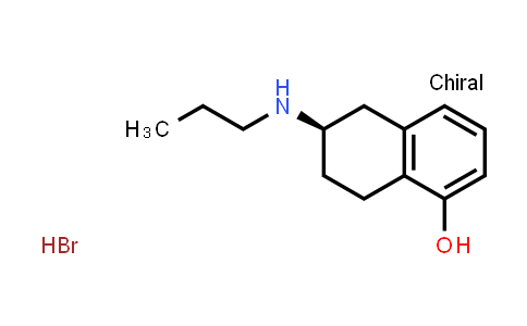 CAS No. 167016-87-7, (R)-6-(propylamino)-5,6,7,8-tetrahydronaphthalen-1-ol hydrobromide