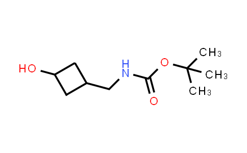 CAS No. 167081-41-6, tert-Butyl ((3-hydroxycyclobutyl)methyl)carbamate