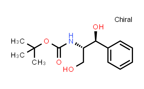 CAS No. 167082-56-6, tert-Butyl ((1S,2S)-1,3-dihydroxy-1-phenylpropan-2-yl)carbamate