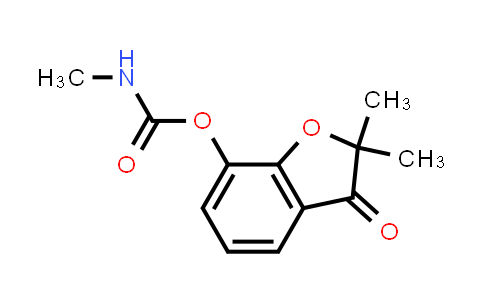 CAS No. 16709-30-1, 2,2-Dimethyl-3-oxo-2,3-dihydrobenzofuran-7-yl methylcarbamate