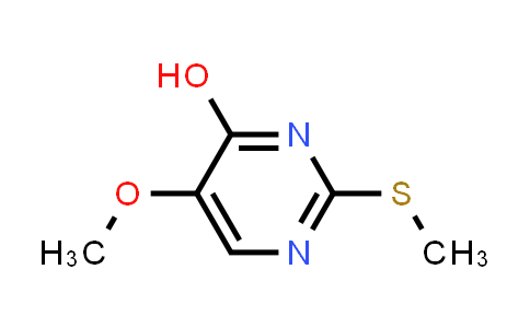 MC530397 | 1671-08-5 | 5-Methoxy-2-(methylthio)pyrimidin-4-ol