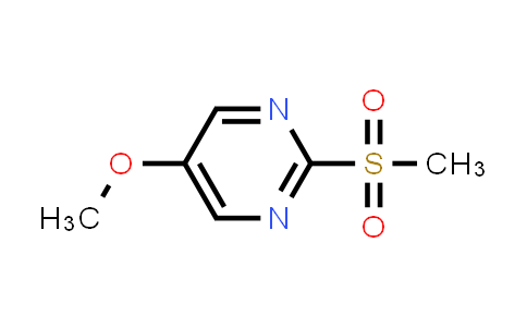 CAS No. 1671-09-6, 5-Methoxy-2-(methylsulfonyl)pyrimidine