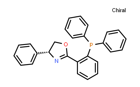 CAS No. 167171-03-1, (R)-2-(2-(Diphenylphosphino)phenyl)-4,5-dihydro-4-phenyloxazole