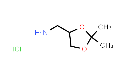 CAS No. 167301-82-8, (2,2-Dimethyl-1,3-dioxolan-4-yl)methanamine hydrochloride