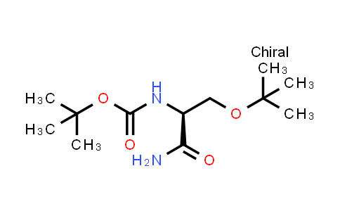 1673534-98-9 | Carbamic acid, N-[(1S)-2-amino-1-[(1,1-dimethylethoxy)methyl]-2-oxoethyl]-, 1,1-dimethylethyl ester