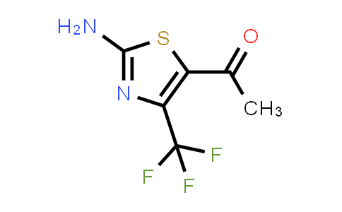 CAS No. 167405-28-9, 1-(2-Amino-4-(trifluoromethyl)thiazol-5-yl)ethanone