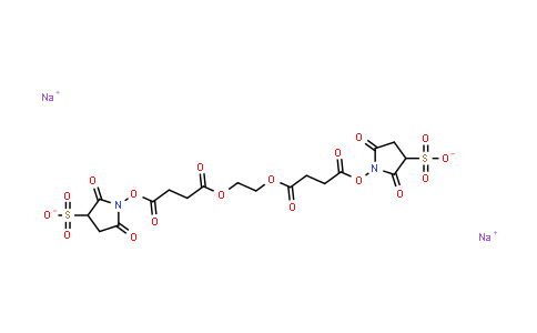 167410-92-6 | 乙二醇-双(丁二酸 N-羟基琥珀酰亚胺酯)二磺酸