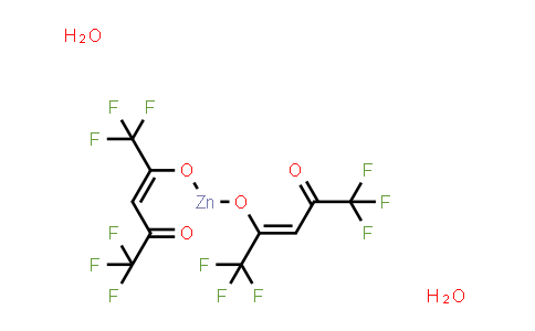 CAS No. 16743-33-2, Zinc hexafluoroacetylacetonate dihydrate