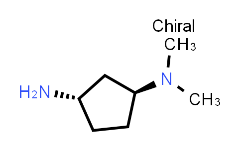 CAS No. 167466-02-6, 1,3-Cyclopentanediamine, N,N-dimethyl-, (1S-trans)-