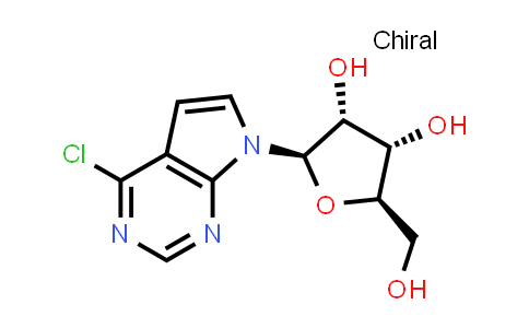 CAS No. 16754-80-6, (2R,3R,4S,5R)-2-(4-Chloro-7H-pyrrolo[2,3-d]pyrimidin-7-yl)-5-(hydroxymethyl)tetrahydrofuran-3,4-diol