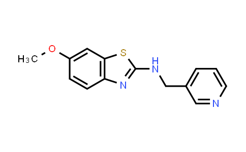 CAS No. 16763-15-8, 6-Methoxy-N-(pyridin-3-ylmethyl)-1,3-benzothiazol-2-amine