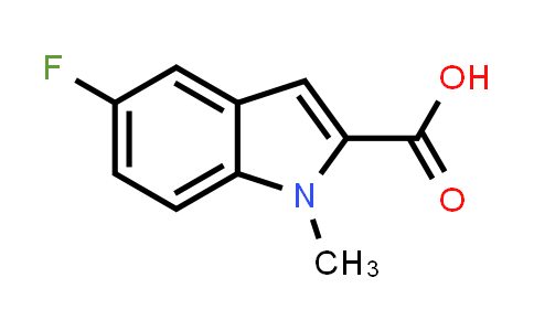 CAS No. 167631-50-7, 5-Fluoro-1-methyl-1H-indole-2-carboxylic acid