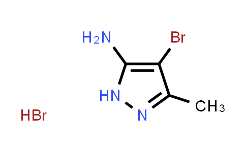CAS No. 167683-86-5, 4-Bromo-3-methyl-1H-pyrazol-5-amine hydrobromide
