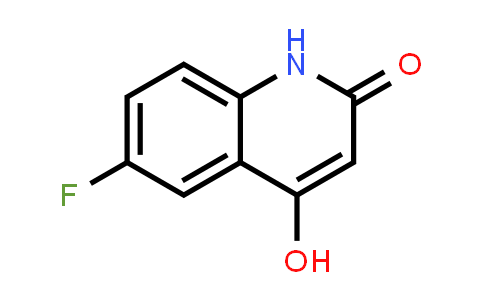 CAS No. 1677-37-8, 6-Fluoro-4-hydroxyquinolin-2(1H)-one