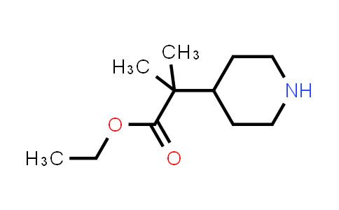 CAS No. 167710-69-2, 2-Methyl-2-(piperidin-4-yl)propionic acid ethyl ester