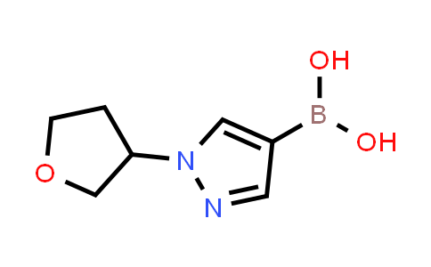 CAS No. 1678532-61-0, (1-(Tetrahydrofuran-3-yl)-1H-pyrazol-4-yl)boronic acid