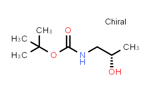 CAS No. 167938-56-9, tert-Butyl (S)-(2-hydroxypropyl)carbamate