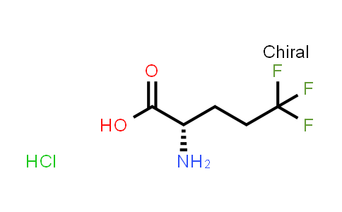 CAS No. 1680174-93-9, (S)-2-Amino-5,5,5-trifluoropentanoic acid hydrochloride