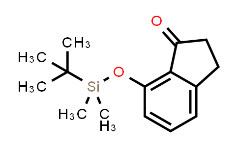 CAS No. 1680192-52-2, 7-((tert-Butyldimethylsilyl)oxy)-2,3-dihydro-1H-inden-1-one