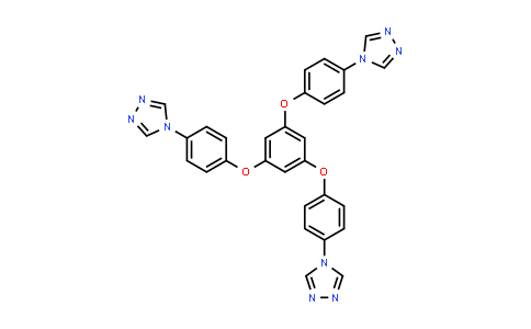 CAS No. 1680199-77-2, 1,3,5-Tris(4-(4H-1,2,4-triazol-4-yl)phenoxy)benzene