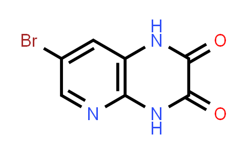 CAS No. 168123-82-8, 7-Bromo-1,4-dihydropyrido[2,3-b]pyrazine-2,3-dione