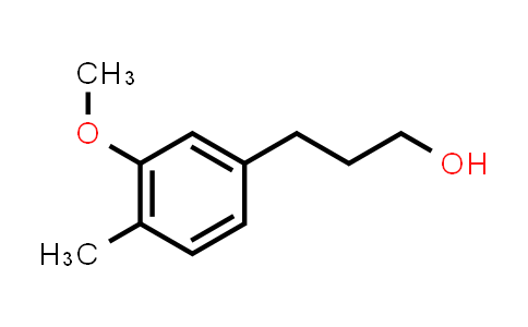 CAS No. 168132-18-1, 3-(3-Methoxy-4-methylphenyl)propan-1-ol