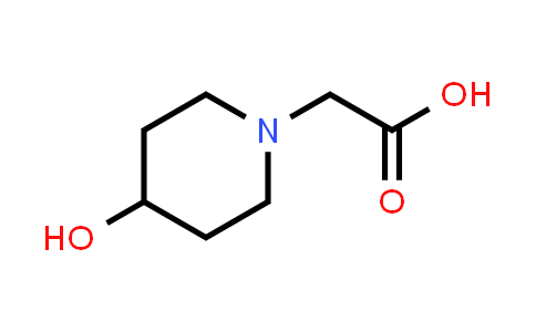 CAS No. 168159-33-9, 2-(4-Hydroxypiperidin-1-yl)acetic acid
