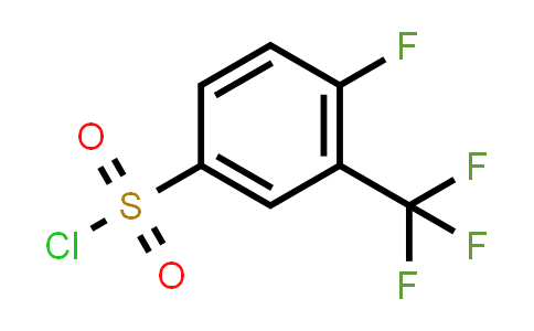 DY530586 | 1682-10-6 | 4-Fluoro-3-(trifluoromethyl)benzene-1-sulfonyl chloride