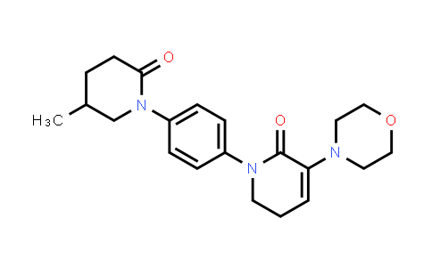 MC530644 | 1686149-78-9 | 1-(4-(5-Methyl-2-oxopiperidin-1-yl)phenyl)-3-morpholino-5,6-dihydropyridin-2(1H)-one