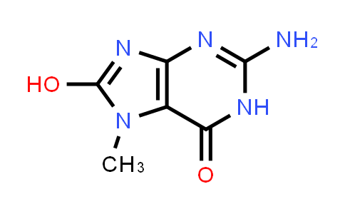 CAS No. 1688-85-3, 8-Hydroxy-7-methylguanine