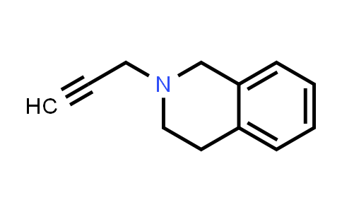 CAS No. 1689-20-9, 2-(Prop-2-yn-1-yl)-1,2,3,4-tetrahydroisoquinoline