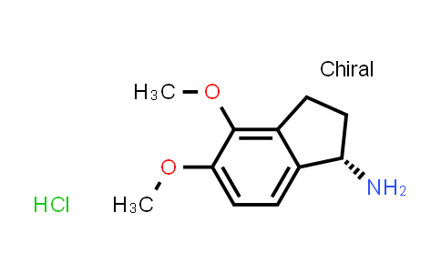 CAS No. 168902-74-7, (S)-4,5-Dimethoxy-2,3-dihydro-1H-inden-1-amine hydrochloride