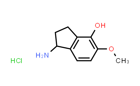 MC530703 | 168903-12-6 | 1-Amino-5-methoxy-2,3-dihydro-1H-inden-4-ol hydrochloride