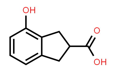 CAS No. 169032-03-5, 4-Hydroxy-2,3-dihydro-1H-indene-2-carboxylic acid
