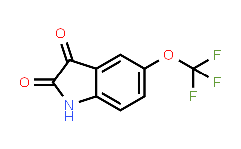 CAS No. 169037-23-4, 5-(Trifluoromethoxy)indoline-2,3-dione