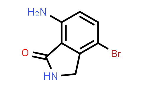CAS No. 169045-01-6, 7-Amino-4-bromoisoindolin-1-one