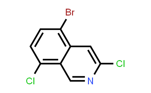 CAS No. 1690650-75-9, Isoquinoline, 5-bromo-3,8-dichloro-