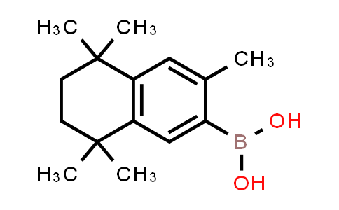 CAS No. 169126-64-1, (3,5,5,8,8-Pentamethyl-5,6,7,8-tetrahydronaphthalen-2-yl)boronic acid