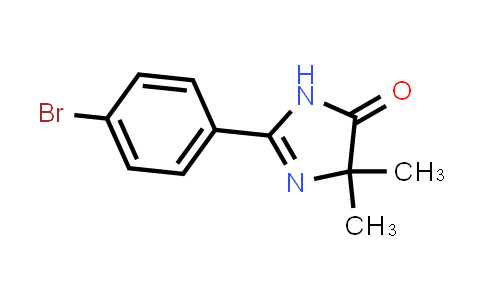 CAS No. 1691640-88-6, 2-(4-Bromophenyl)-4,4-dimethyl-4,5-dihydro-1H-imidazol-5-one