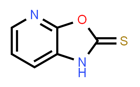 CAS No. 169205-99-6, Oxazolo[5,4-b]pyridine-2(1H)-thione