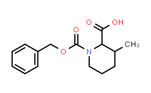 CAS No. 1692110-84-1, 1-((Benzyloxy)carbonyl)-3-methylpiperidine-2-carboxylic acid