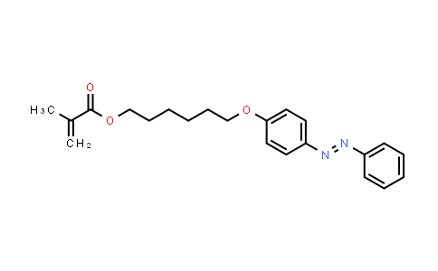 CAS No. 169237-94-9, 6-(4-(Phenyldiazenyl)phenoxy)hexyl methacrylate
