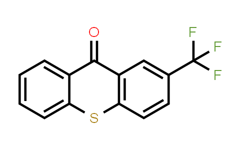 CAS No. 1693-28-3, 2-(Trifluoromethyl)-9H-thioxanthen-9-one