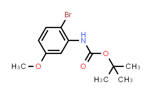 CAS No. 169303-80-4, tert-Butyl (2-bromo-5-methoxyphenyl)carbamate