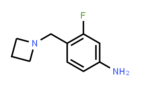 CAS No. 1693765-77-3, 4-[(Azetidin-1-yl)methyl]-3-fluoroaniline